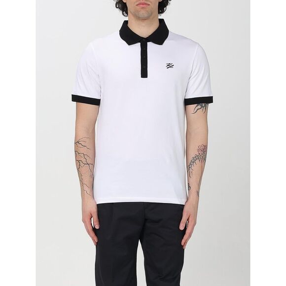Karl Lagerfeld Polo Shirt Men White